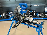 Hyundai 56255 afkortzaag / verstekzaag op onderstel - afbeelding 2 van  7