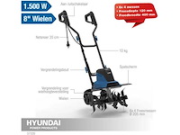 Hyundai 57326 elektrische tuinfrees (2x) - afbeelding 2 van  3