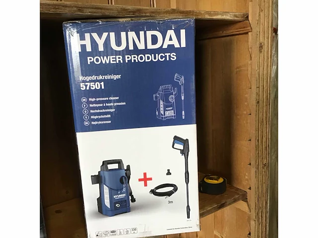 Hyundai 57501 hogedrukreiniger - afbeelding 3 van  4