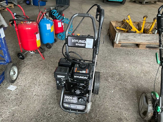 Hyundai 57533ff hogedrukreiniger, benzine - afbeelding 1 van  4