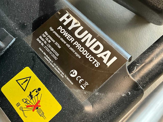 Hyundai 57535 hogedrukreiniger - afbeelding 8 van  8