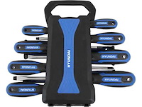 Hyundai 59404 44-delige schroevendraaier-, bit-, en doppenset (54x)