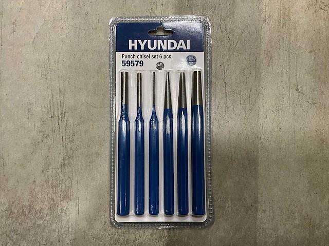Hyundai 59579 6-delige doorslagset (94x) - afbeelding 1 van  2