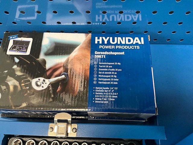 Hyundai 59671/59672 dopsleutelsets (5x) - afbeelding 4 van  5