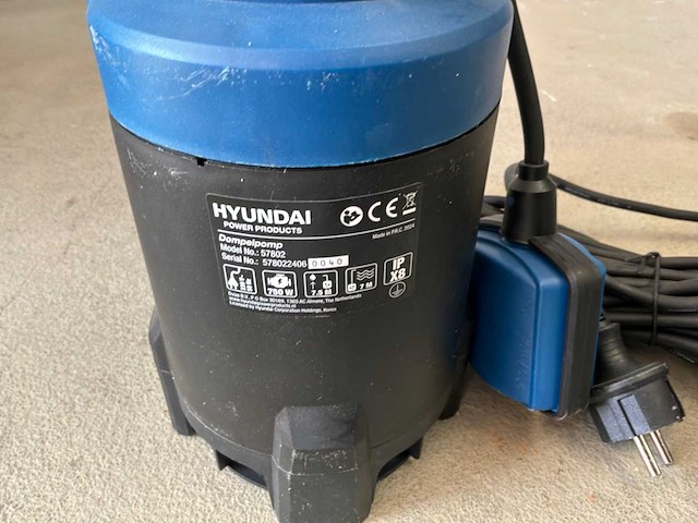 Hyundai dompelpomp - afbeelding 4 van  4