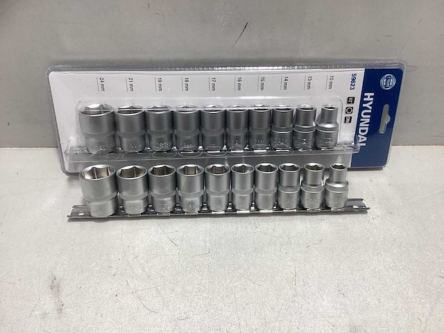 Hyundai dopsleutel set - 10-delig - 1/2 (2x) - afbeelding 2 van  2