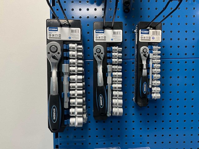 Hyundai dopsleutelsets en ratels (27x) - afbeelding 5 van  7