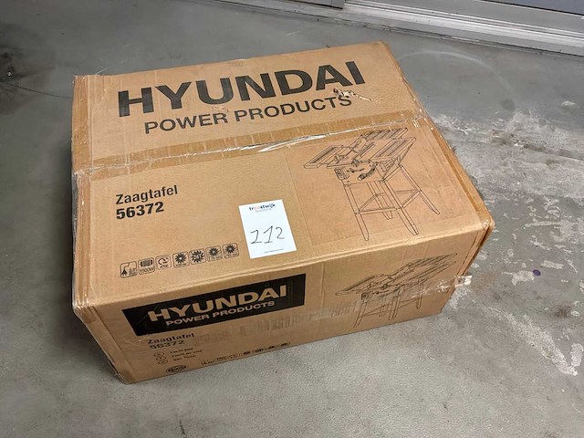 Hyundai elektrische zaagtafel 230v - afbeelding 2 van  4