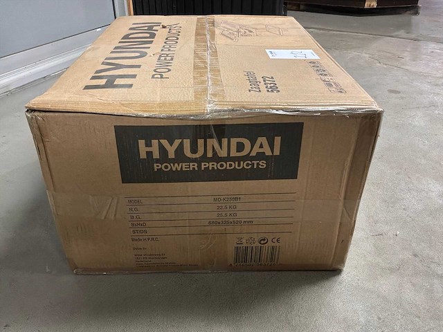 Hyundai elektrische zaagtafel 230v - afbeelding 3 van  4