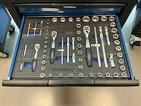 Hyundai gereedschapswagen met inhoud - afbeelding 4 van  9