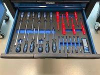 Hyundai gereedschapswagen met inhoud - afbeelding 5 van  9