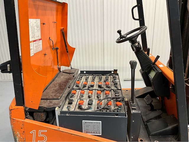 Hyundai hbf15t - vorkheftruck triplex - freelift - sideshift - afbeelding 4 van  10