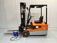 Hyundai hbf15t - vorkheftruck triplex - freelift - sideshift - afbeelding 6 van  10