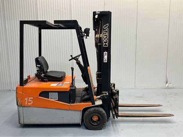 Hyundai hbf15t - vorkheftruck triplex - freelift - sideshift - afbeelding 8 van  10