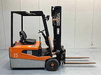 Hyundai hbf15t - vorkheftruck triplex - freelift - sideshift - afbeelding 8 van  10