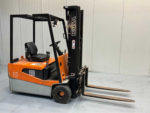 Hyundai hbf15t - vorkheftruck triplex - freelift - sideshift - afbeelding 9 van  10