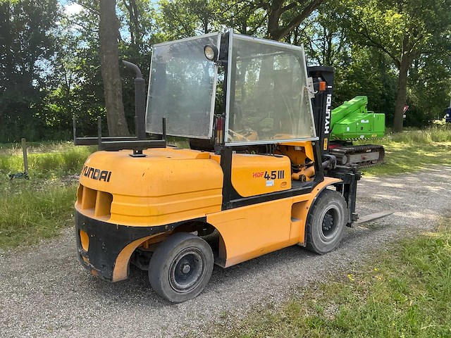 Hyundai hdf45-iii vorkheftruck - afbeelding 18 van  21