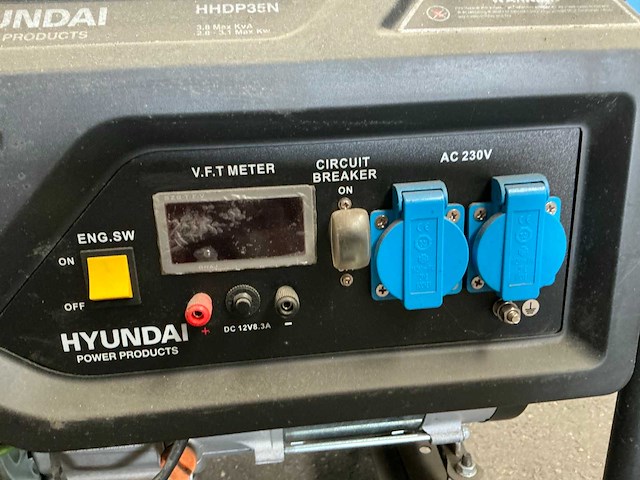 Hyundai hhdp35n stroomgenerator - afbeelding 5 van  6