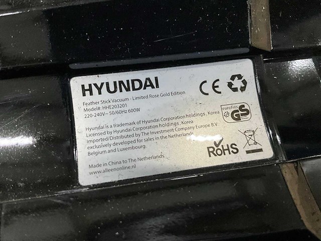 Hyundai hhe203201 stofzuiger - afbeelding 6 van  6