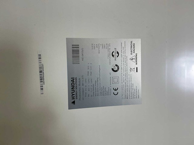 Hyundai hie-s410vg zonnepaneel (3x) - afbeelding 4 van  4