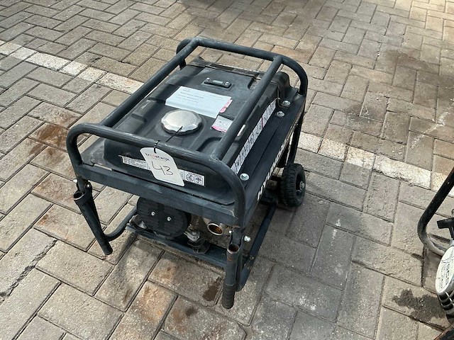 Hyundai hpg3800 stroomgenerator - afbeelding 2 van  3