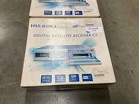 Hyundai hss-850ci satelliet receiver (2x) - afbeelding 2 van  3