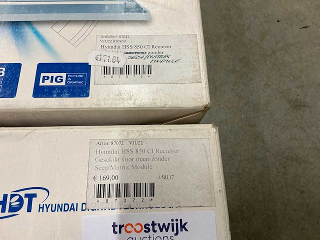 Hyundai hss-850ci satelliet receiver (2x) - afbeelding 3 van  3
