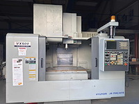Hyundai-kia vx 500 cnc vertical machining centre 2007