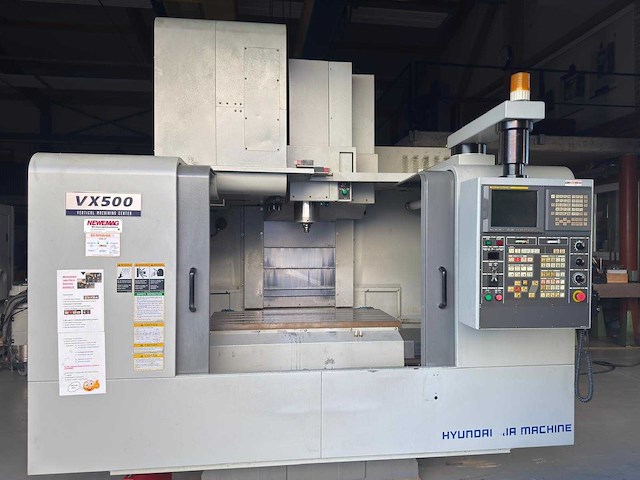 Hyundai-kia vx 500 cnc vertical machining centre 2007 - afbeelding 1 van  6