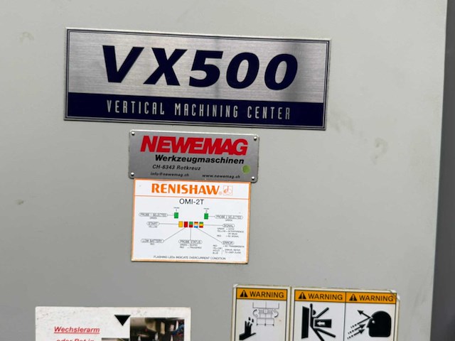 Hyundai-kia vx 500 cnc vertical machining centre 2007 - afbeelding 5 van  6