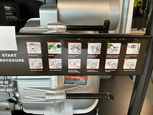 Hyundai lswp80 tuinpomp - afbeelding 3 van  7