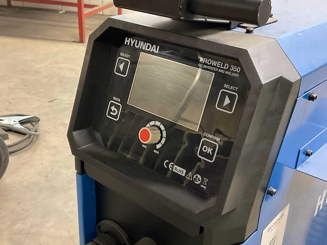 Hyundai proweld 350 mig lasmachine - afbeelding 6 van  7