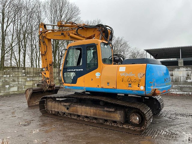 Hyundai robex 180lc-3 rupsgraafmachine - afbeelding 22 van  44
