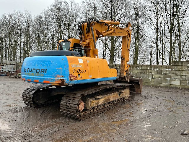 Hyundai robex 180lc-3 rupsgraafmachine - afbeelding 29 van  54
