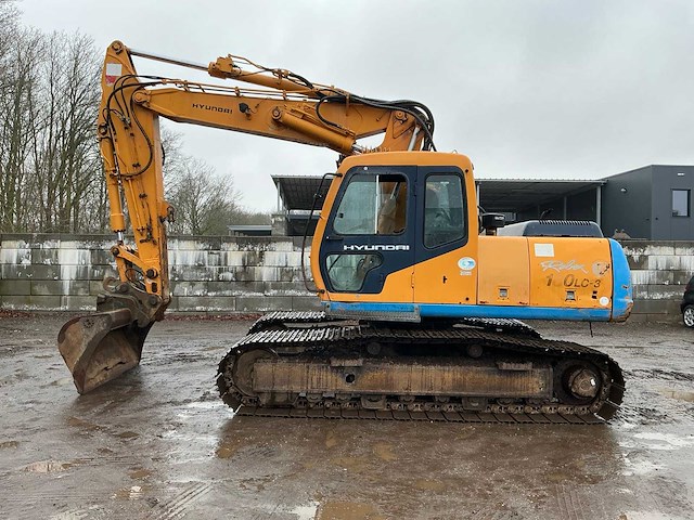 Hyundai robex 180lc-3 rupsgraafmachine - afbeelding 8 van  46