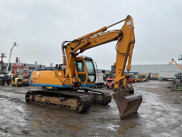 Hyundai robex 180lc-3 rupsgraafmachine - afbeelding 45 van  46