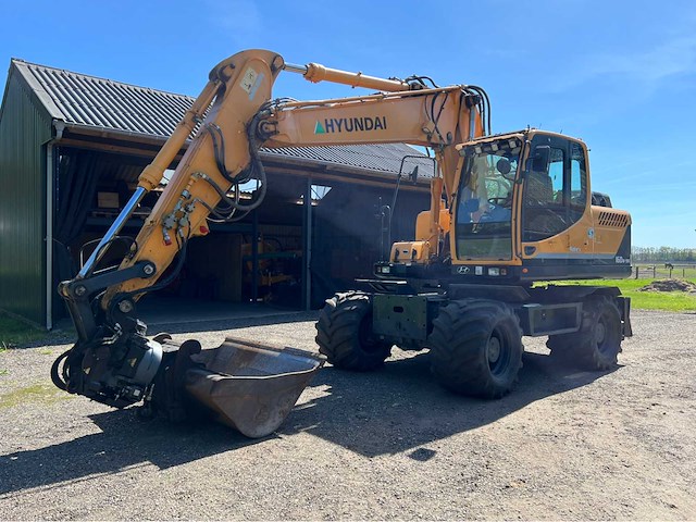 Hyundai robex 2016 160w 9a bandengraafmachine - afbeelding 1 van  30