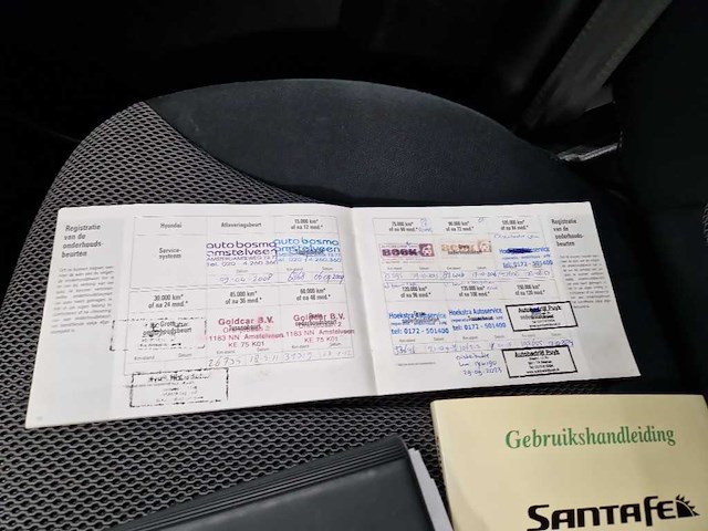 Hyundai santa fe 2.7i v6 4wd dynamic 2008 | 43-zp-dd - afbeelding 13 van  19