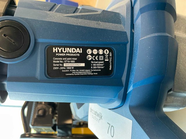 Hyundai st10-1800 betonmixer - afbeelding 4 van  4