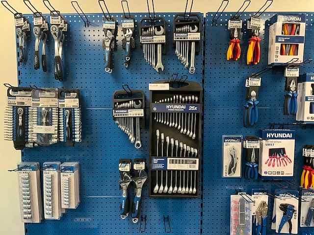 Hyundai steek, moer- en ringsleutel (16x) - afbeelding 1 van  6