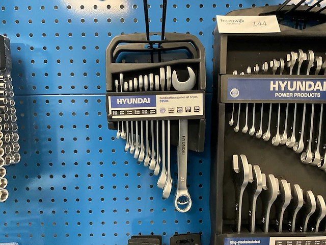Hyundai steek, moer- en ringsleutel (16x) - afbeelding 4 van  6