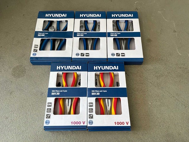 Hyundai tangenset (5x) - afbeelding 1 van  1