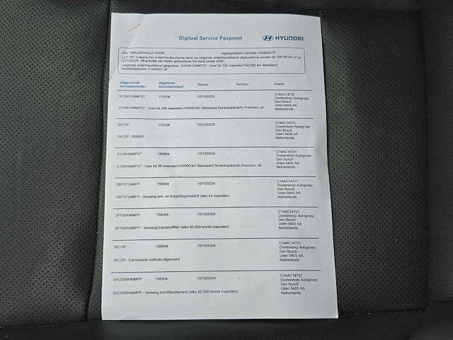 Hyundai tucson 2.0 crdi premium 2016 | sf-382-l - afbeelding 18 van  23