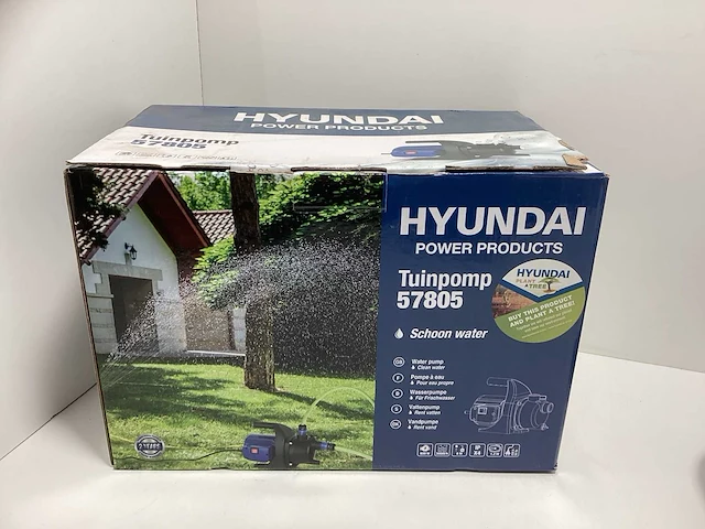 Hyundai tuinpomp / besproeiingspomp - 57805 - afbeelding 3 van  7
