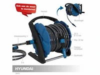 Hyundai wandslanghaspel / waterhaspel - 20m - 24bar - afbeelding 2 van  2