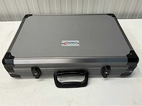 Hzman dopsleutelset in koffer 16 pcs- telescopische ratel uitschuifbaar - doppen 19 tm 50mm - afbeelding 2 van  16