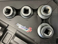 Hzman dopsleutelset in koffer 16 pcs- telescopische ratel uitschuifbaar - doppen 19 tm 50mm - afbeelding 14 van  16