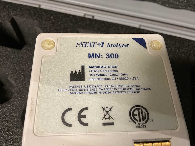 I-stat mn300 analyzer - afbeelding 5 van  6