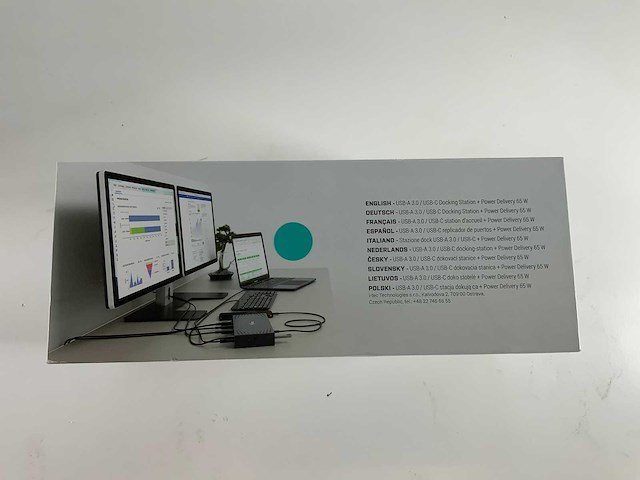 I-tec - (cadua4kdockpdl) usb-a 3.0 / usb-c universal docking stations (9x) - afbeelding 7 van  8