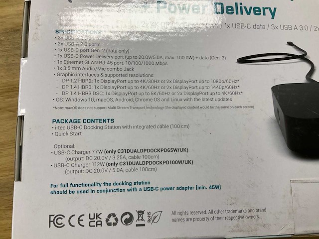 I-tec docking station + charger - afbeelding 3 van  3